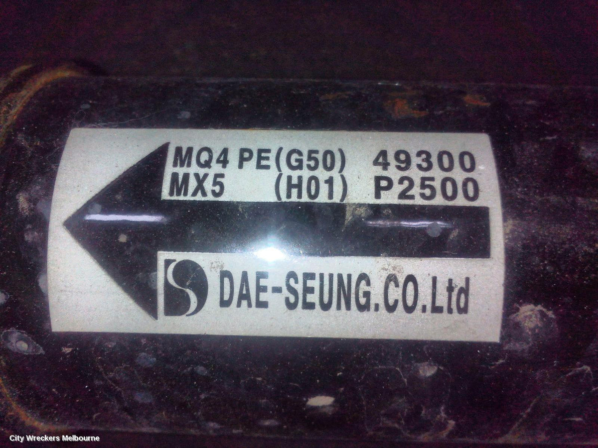 KIA SORENTO REAR DRIVE SHAFT, MQ4, 2.2, DIESEL, 02/2020 ONWARDS - Image 3