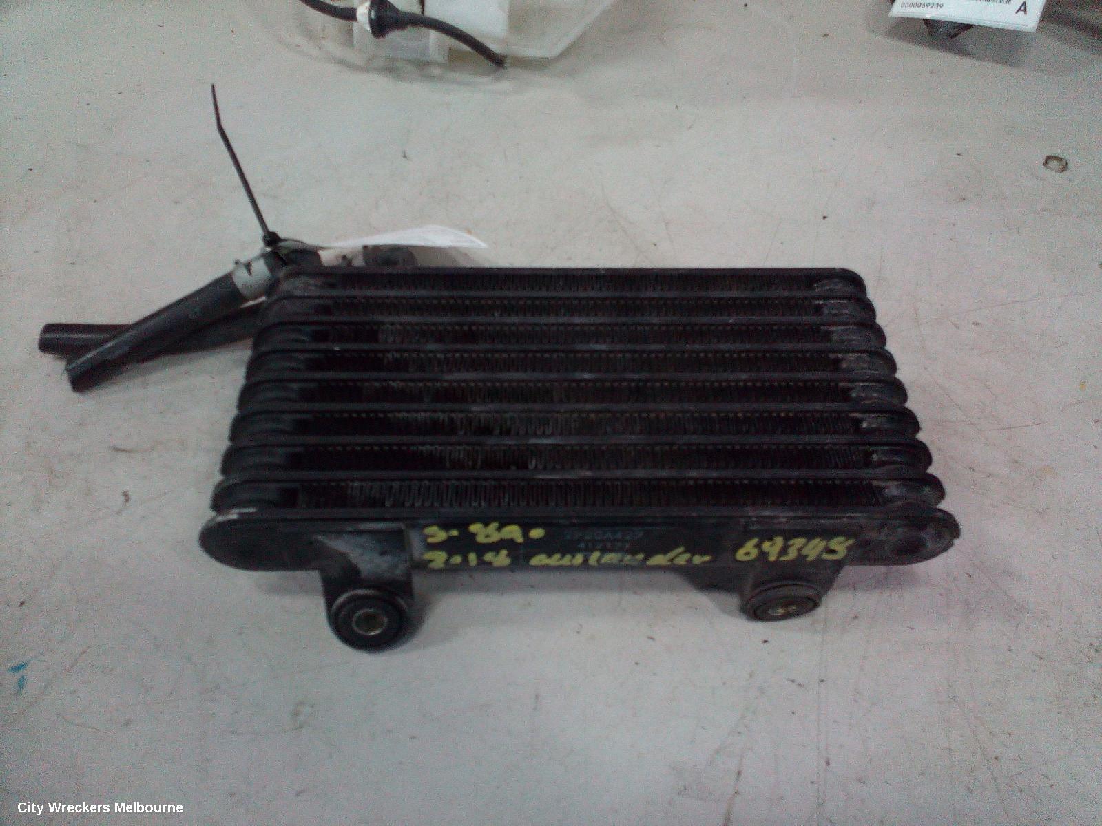 MITSUBISHI OUTLANDER COOLER, TRANS OIL COOLER, PETROL, 2.0, 4J11, ZJ-ZL, 10/2012 - 07/2021 - Image 1