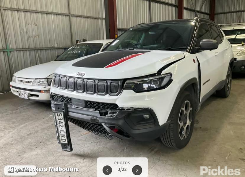 JEEP COMPASS LEFT HEADLAMP, M6, W/ LED, PROJECTOR TYPE, 04/2021 ONWARDS - Image 2