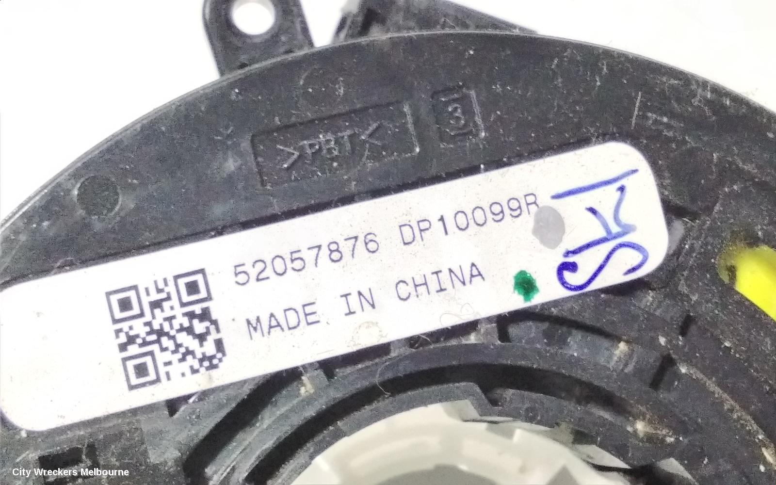 HOLDEN COLORADO AIRBAG MODULE/SENSOR, CLOCKSPRING, RG/RG 7, 01/2012 - 12/2020 - Image 3