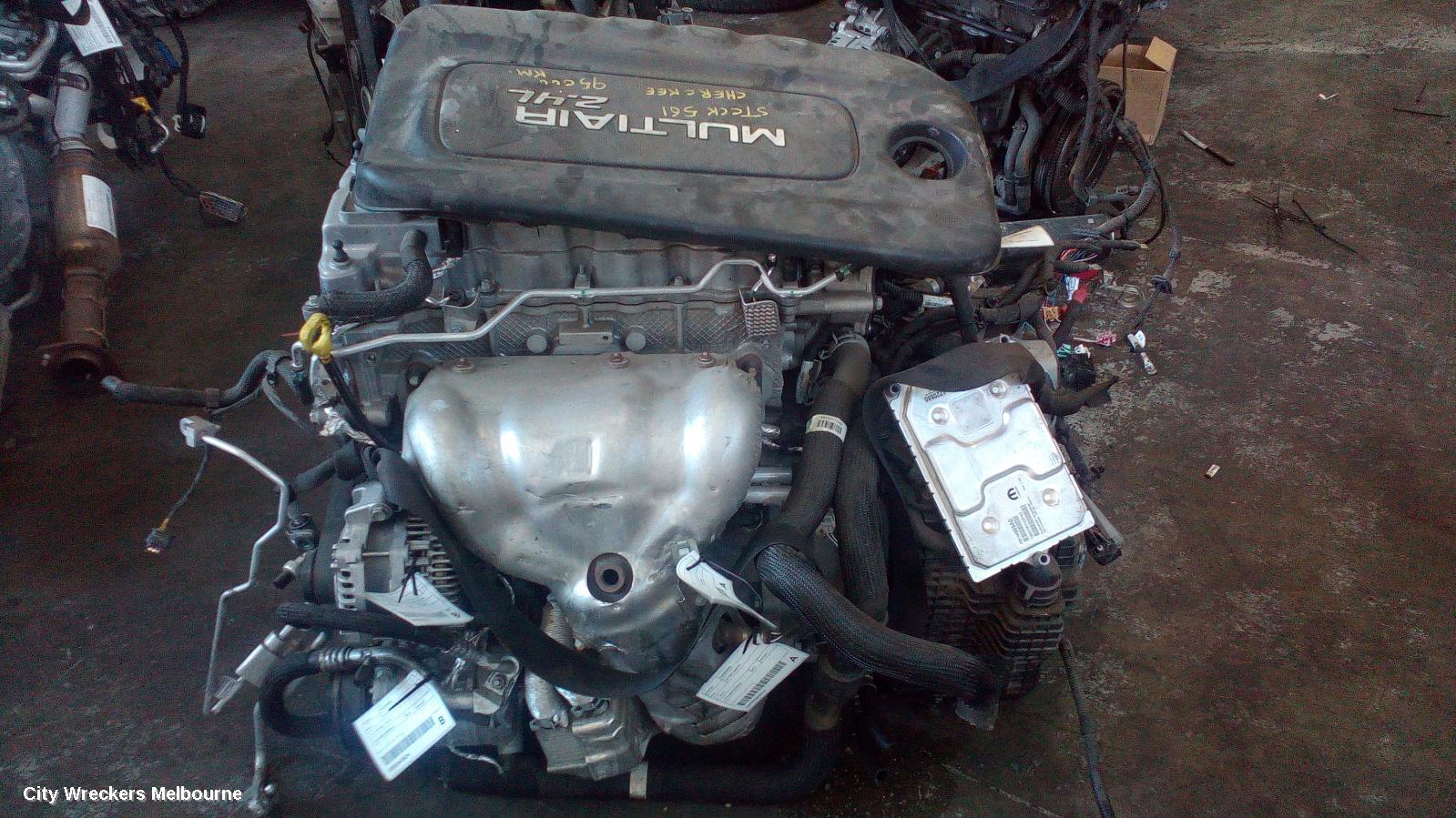 JEEP CHEROKEE CATALYTIC CONVERTER, MANIFOLD-CAT TYPE, 2.4, PETROL, KL, 02/2014 - 12/2019 - Image 2