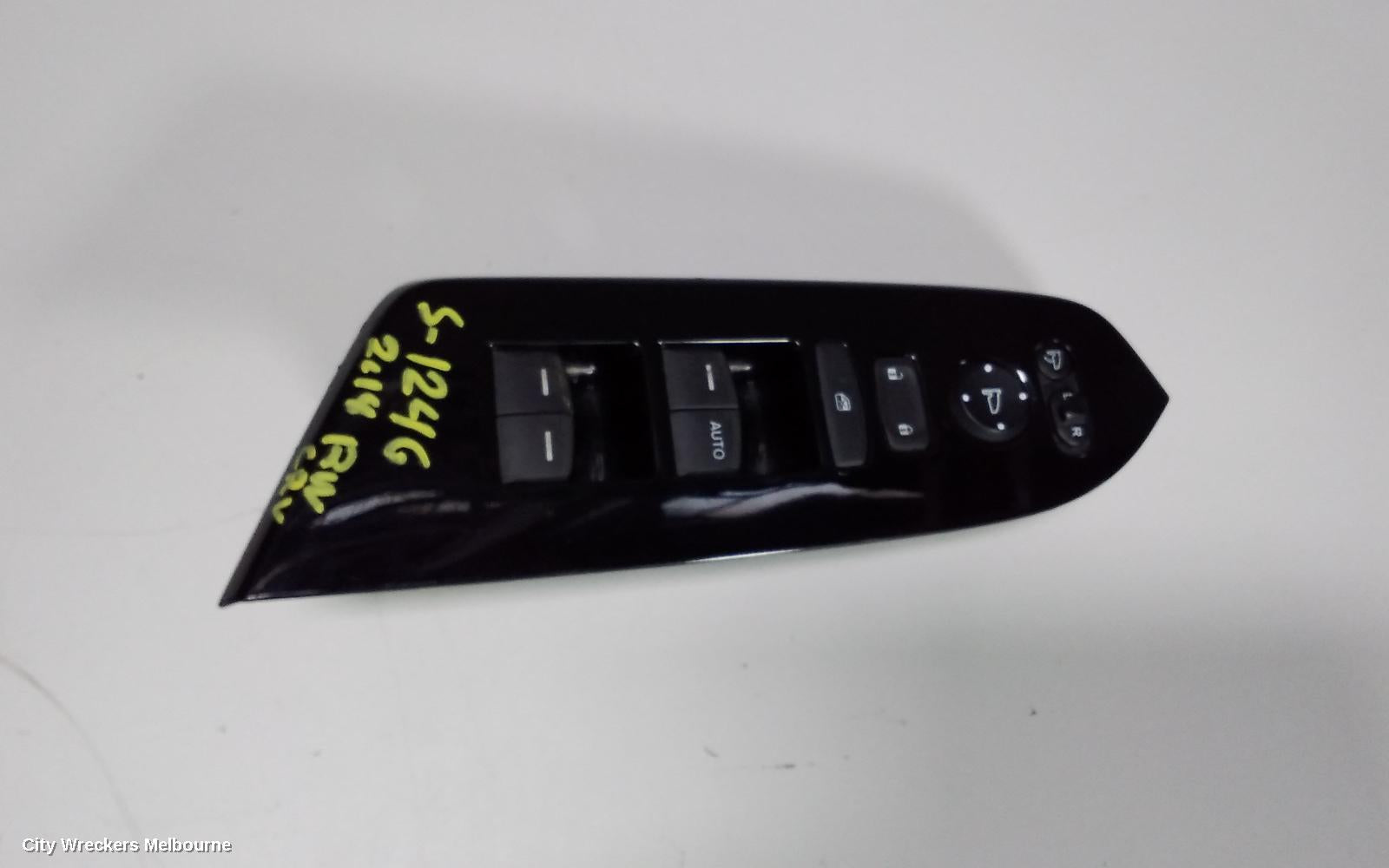 HONDA CRV PWR DR WIND SWITCH, RH FRONT (MASTER SWITCH), W/ AUTO DOWN ON RHF ONLY, RW, 05/2017 ONWARDS - Image 1