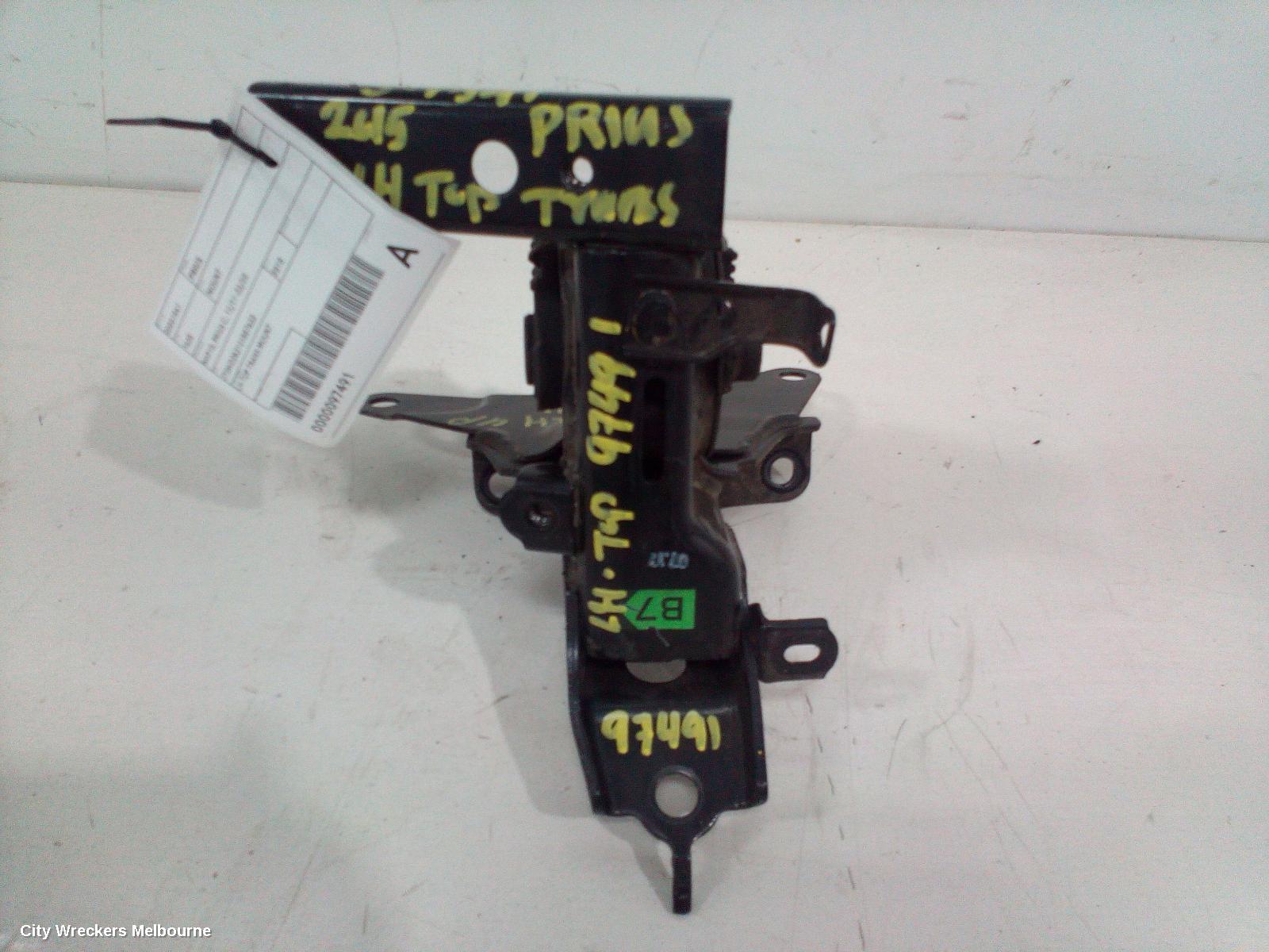TOYOTA PRIUS MOUNT, NHP10, PRIUS C, 12/2011 - 03/2020 - Image 2