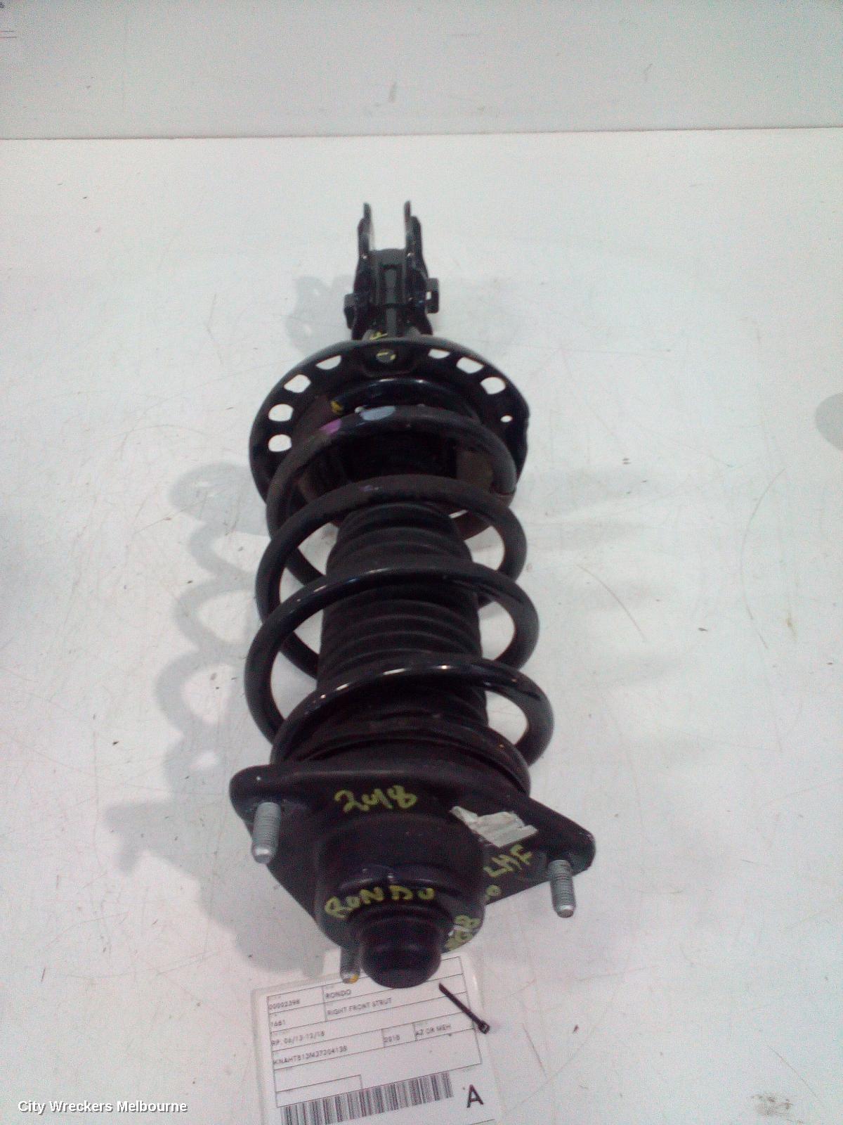 KIA RONDO RIGHT FRONT STRUT, RP, 06/2013 - 12/2018 - Image 3