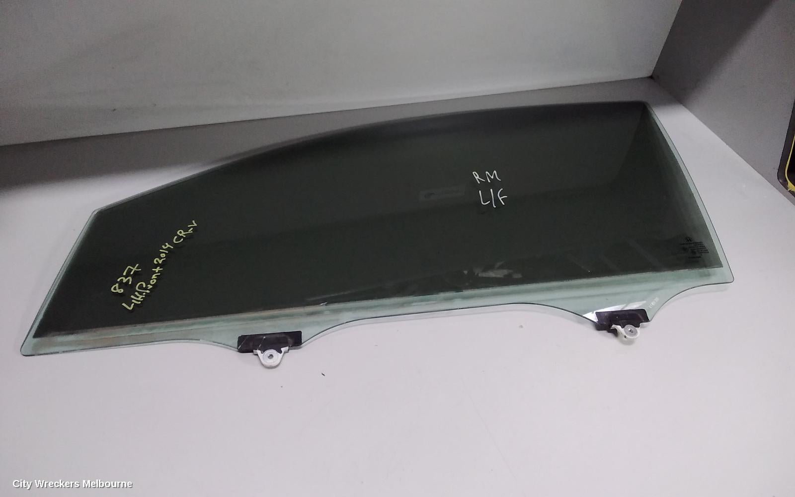 HONDA CRV LEFT FRONT DOOR WINDOW, RM, 11/2012 - 04/2017 - Image 1