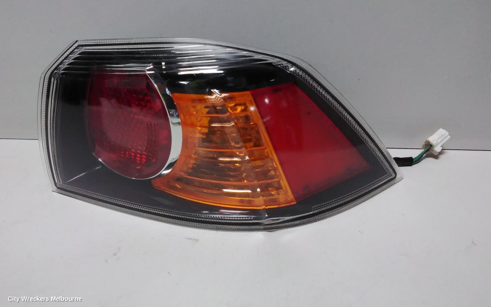 MITSUBISHI LANCER RIGHT TAILLIGHT, CJ-CF, SEDAN, BLACK INSERT TYPE, 09/2008 - 12/2017 - Image 2