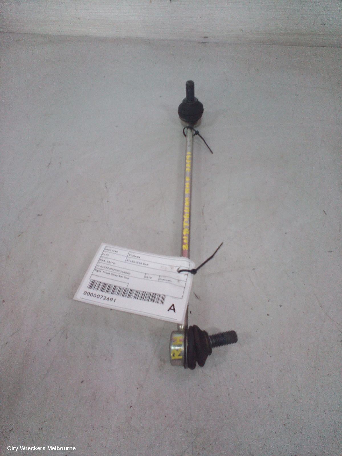 VOLKSWAGEN TIGUAN STABILISER BAR, 5NA, 06/2016 - 02/2024 - Image 1