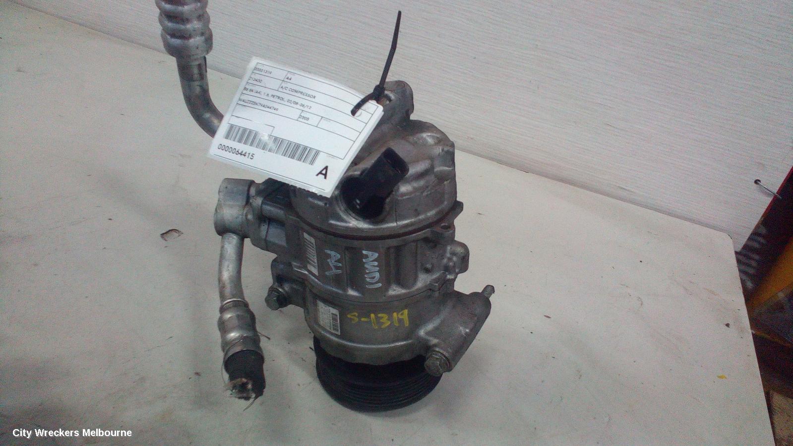 AUDI A4 A/C COMPRESSOR, B8 8K (A4), 1.8, PETROL, 02/2008 - 06/2012 - Image 3