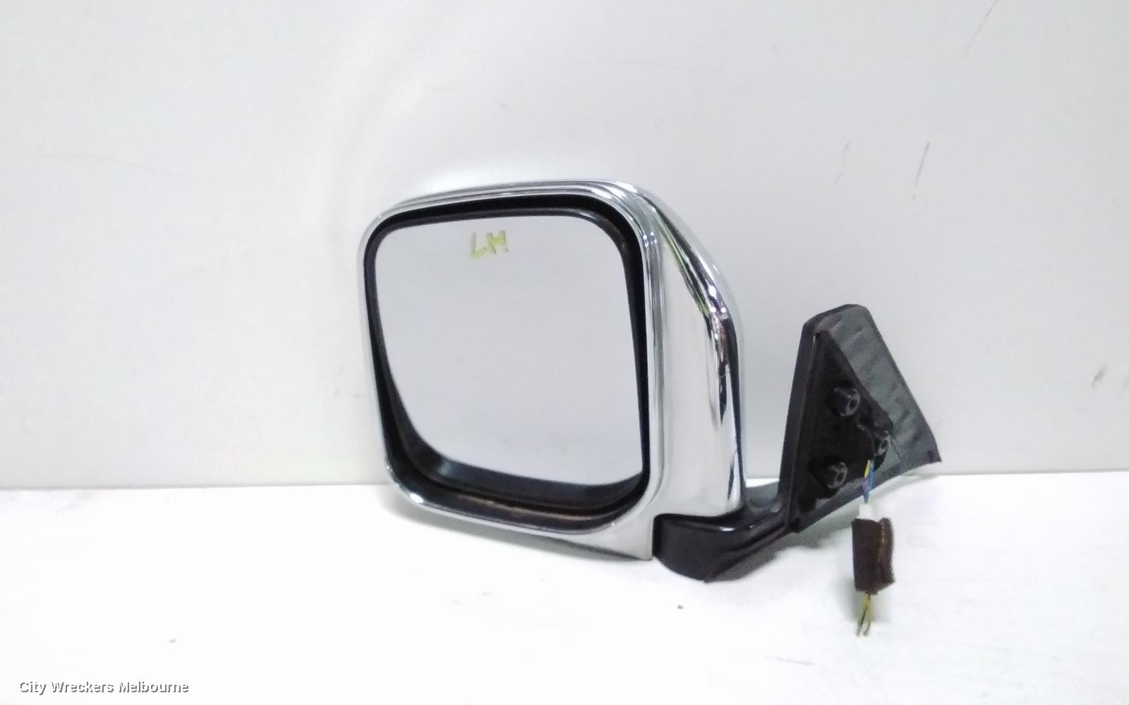 MITSUBISHI CHALLENGER LEFT DOOR MIRROR, PA, POWER, CHROME, 06/2000 - 01/2006 - Image 1