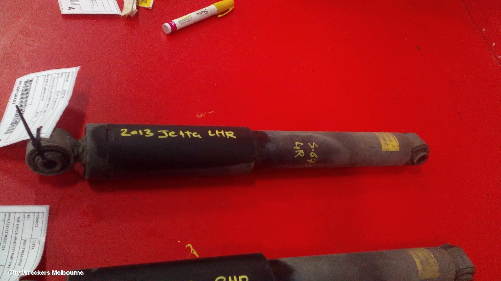 VOLKSWAGEN JETTA LEFT REAR STRUT, ***USE SHOCK ABSORBER PART TYPE*** - Image 1
