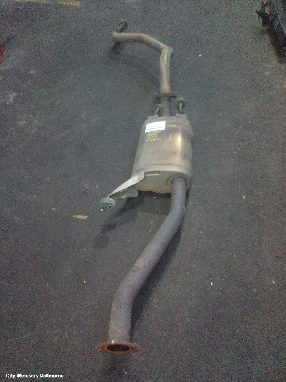 TOYOTA HIACE EXHAUST SYSTEM, 300 SERIES, 02/2019 ONWARDS - Image 3