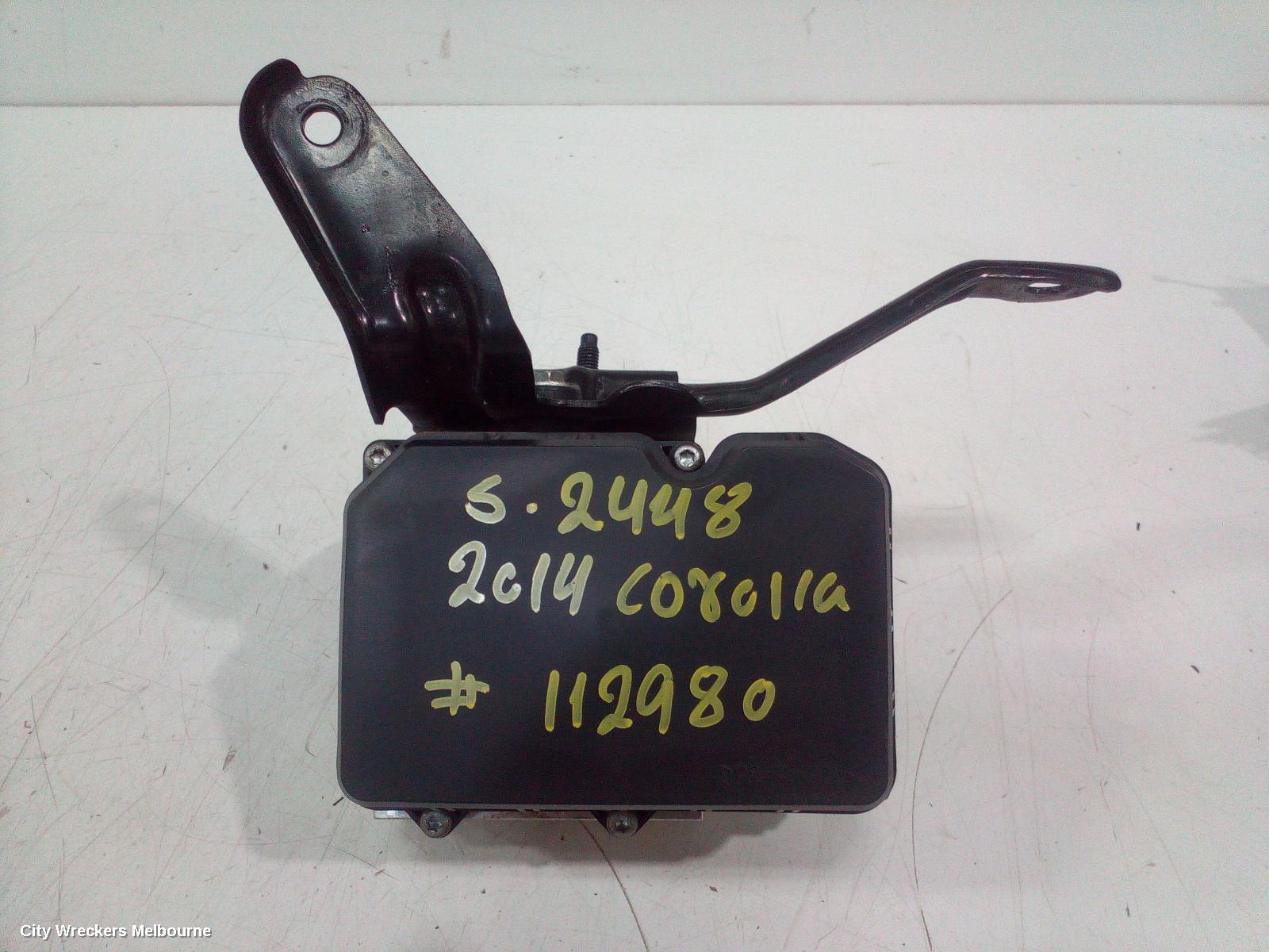 TOYOTA COROLLA ABS PUMP/MODULATOR, ZRE172R, SEDAN, 12/2013 - 06/2019 - Image 1