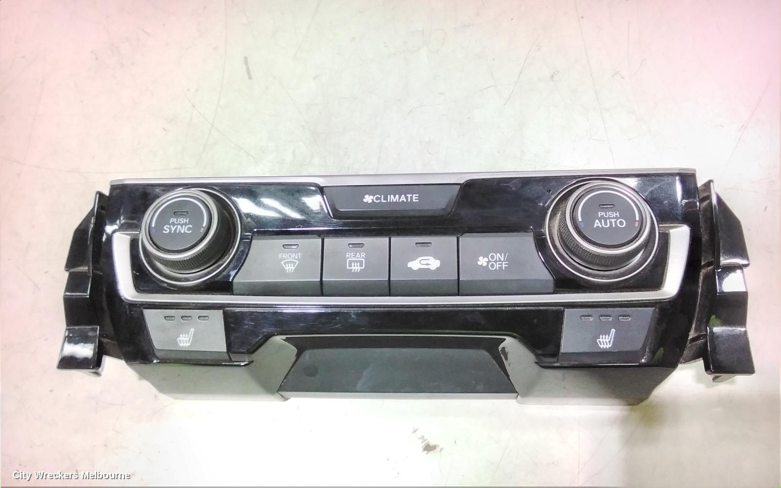 HONDA CIVIC HEATER/AC CONTROLS, 10TH GEN, SINGLE ZONE CLIMATE CONTROL TYPE, 05/2016 - 08/2021 - Image 2