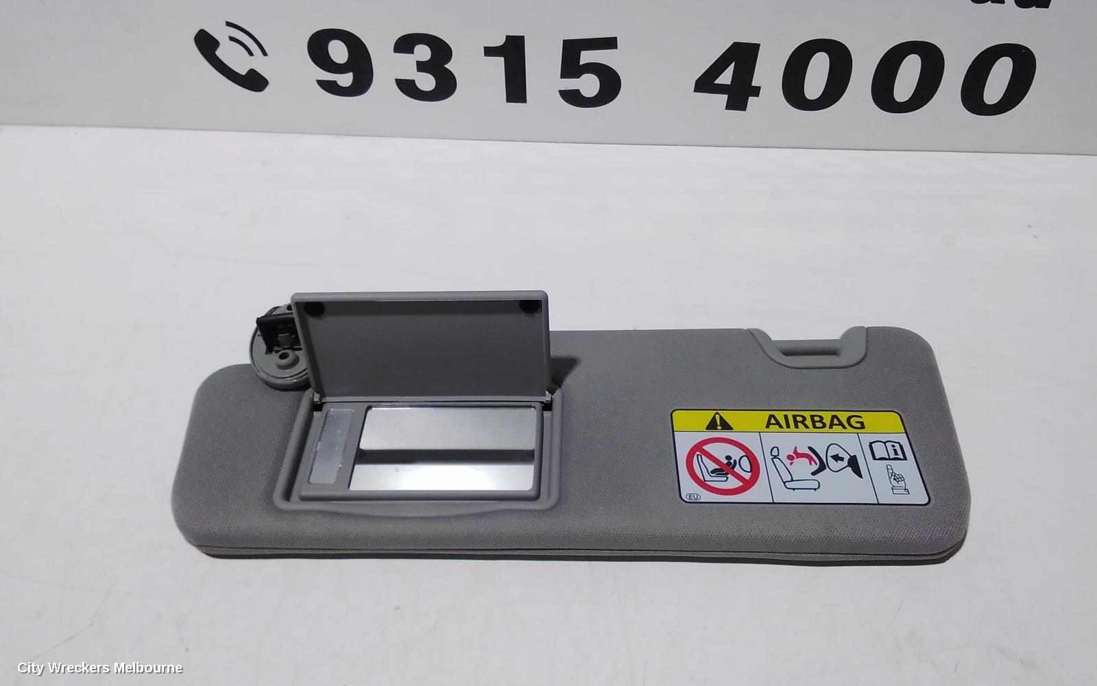 TOYOTA KLUGER SUNVISOR, GSU50/GSU55, LH SIDE, 03/2014 - 02/2021 - Image 3