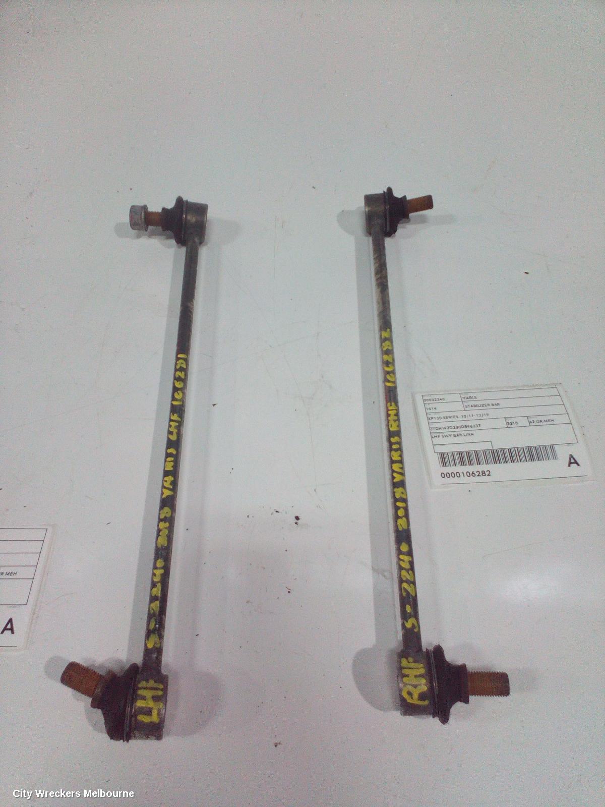 TOYOTA YARIS STABILISER BAR, XP130 SERIES, 10/2011 - 12/2019 - Image 3