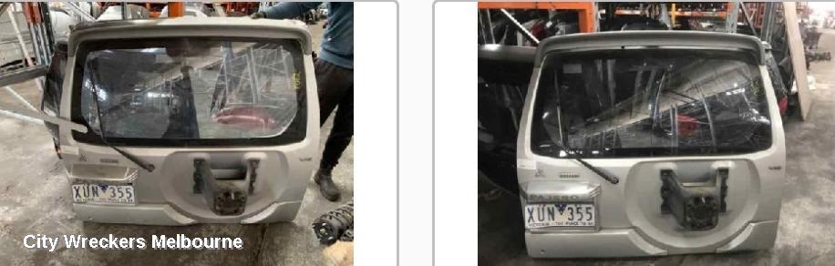 MITSUBISHI PAJERO BOOTLID/TAILGATE, TAILGATE, NP, SPOILERED, W/ LOWER MOULD TYPE, 11/2002 - 11/2006 - Image 1
