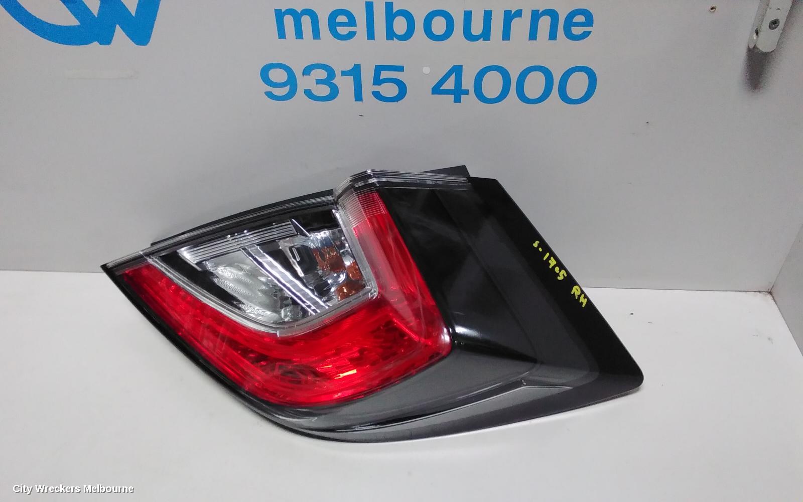 HONDA CIVIC RIGHT TAILLIGHT, IN BODY, HATCH, 10TH GEN, LED TYPE, 02/2017 ONWARDS - Image 3