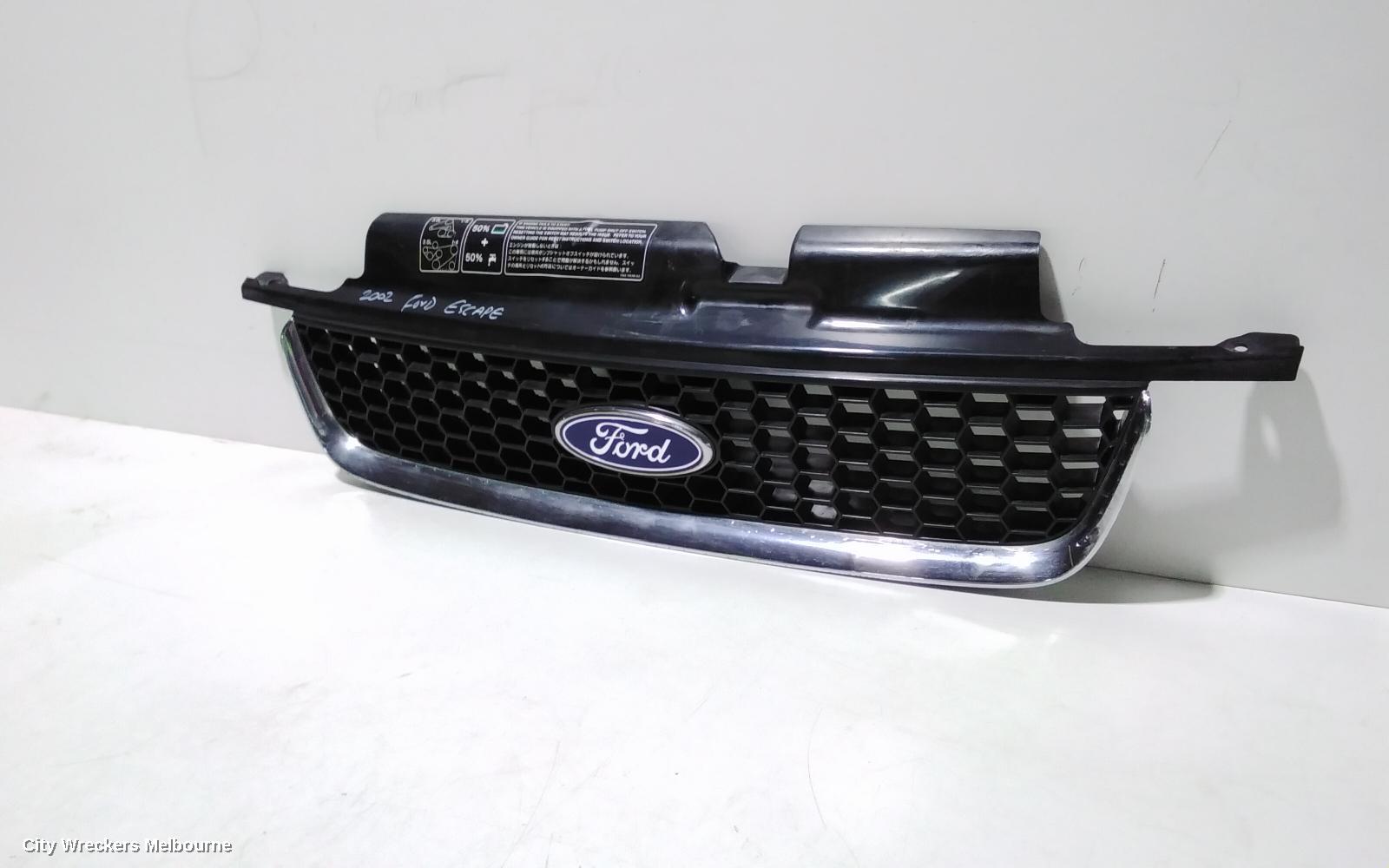 FORD ESCAPE GRILLE, BA, BLACK & CHROME, XLT, 02/2001 - 03/2003 - Image 3