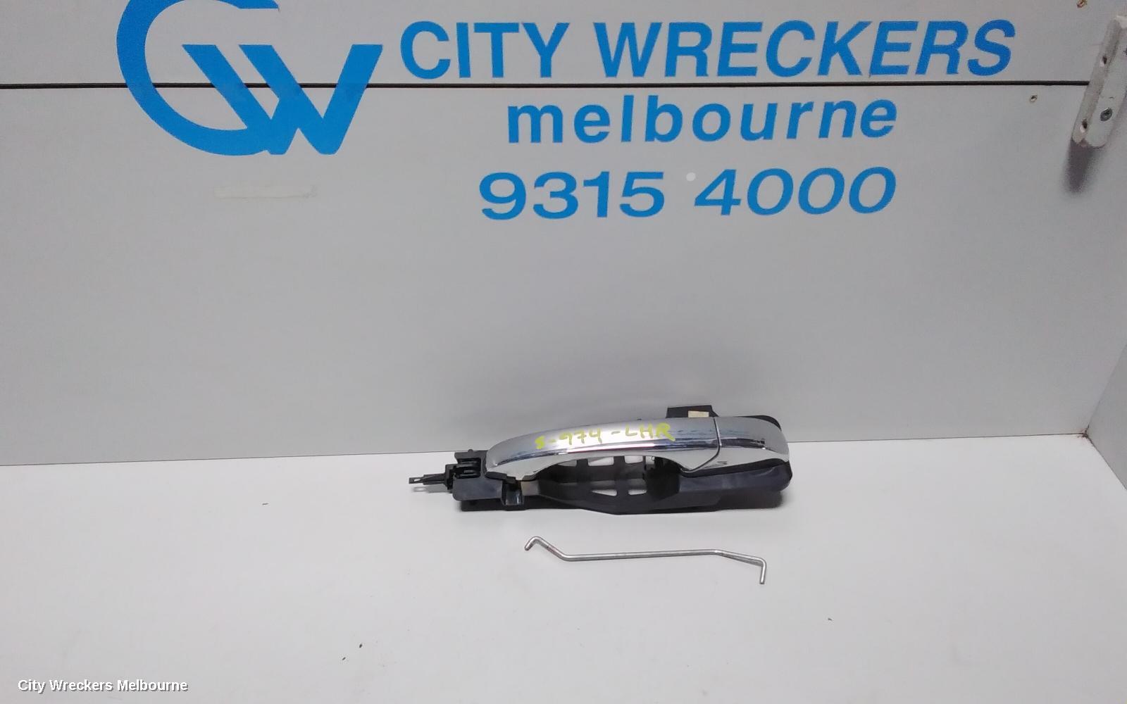 JEEP GRANDCHEROKEE DOOR HANDLE, OUTER, LH REAR, CHROME, WK, 01/2011 - 07/2021 - Image 1