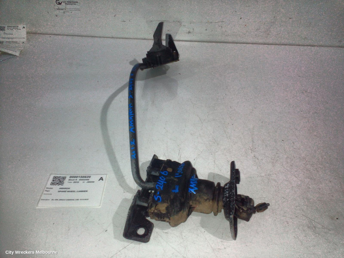 VOLKSWAGEN AMAROK SPARE WHEEL CARRIER, 2H, 16IN, SINGLE CAB/DUAL CAB, 10/2010 - 09/2022 - Image 1