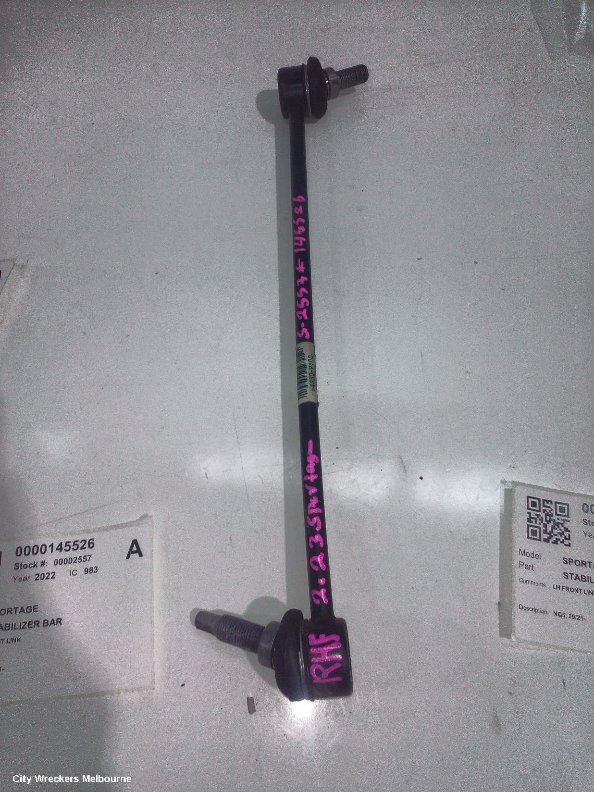 KIA SPORTAGE STABILISER BAR, NQ5, 09/2021 ONWARDS - Image 2