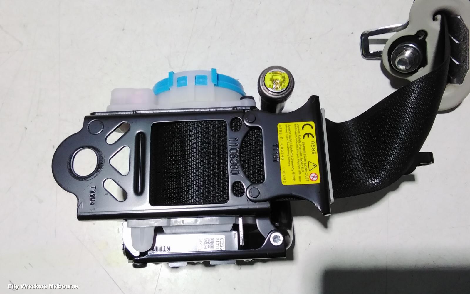 MAZDA CX3 SEATBELT/STALK, RH FRONT, SEAT BELT ONLY, DK, 03/2015 ONWARDS - Image 2