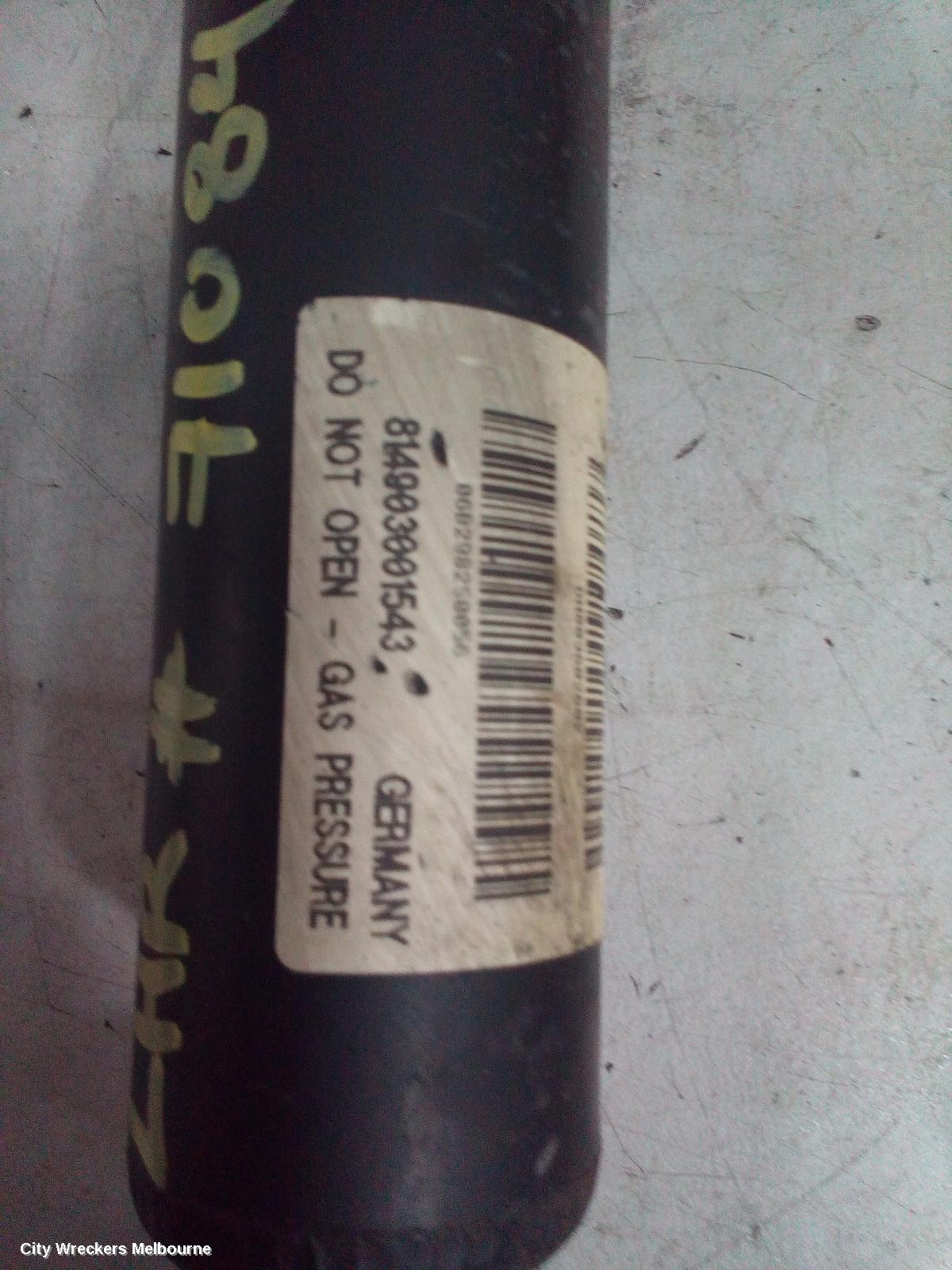 BMW 3 SERIES LEFT REAR STRUT, ***USE SHOCK ABSORBER PART TYPE*** - Image 1