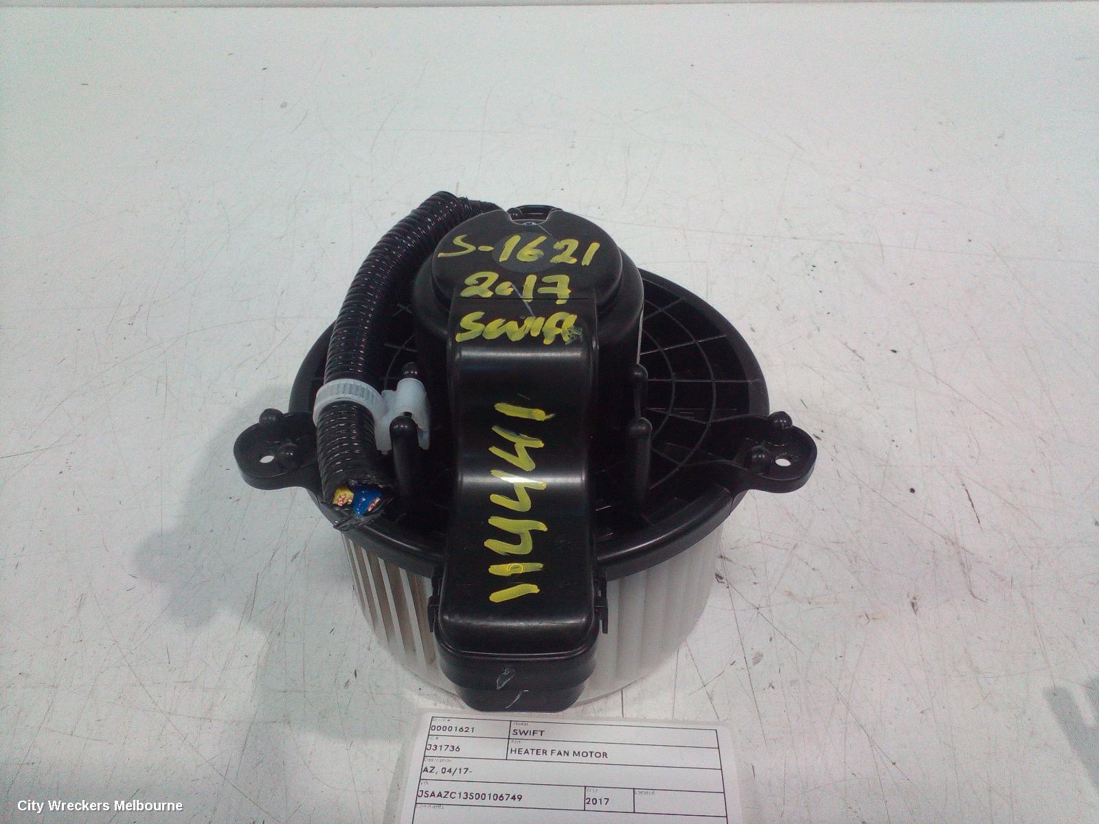 SUZUKI SWIFT HEATER FAN MOTOR, AZ, 04/2017 - 03/2025 - Image 1