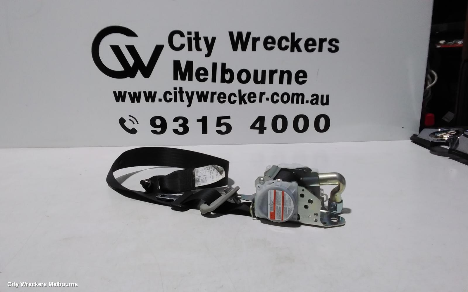 SUZUKI SWIFT SEATBELT/STALK, RH FRONT, SEAT BELT ONLY, FZ, 08/2010 - 03/2017 - Image 2