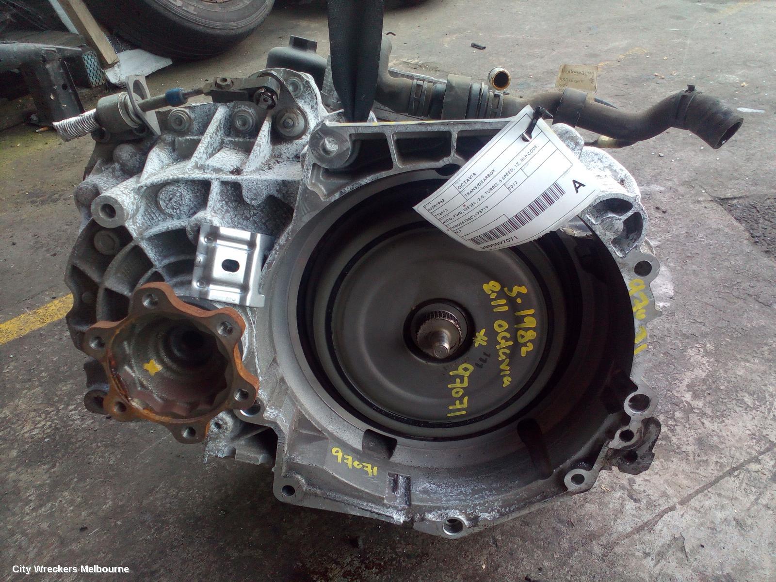 SKODA OCTAVIA TRANS/GEARBOX, AUTO, FWD, DIESEL, 2.0, TURBO, 6 SPEED, 1Z, NLP CODE, 01/2004 - 10/2013 - Image 1