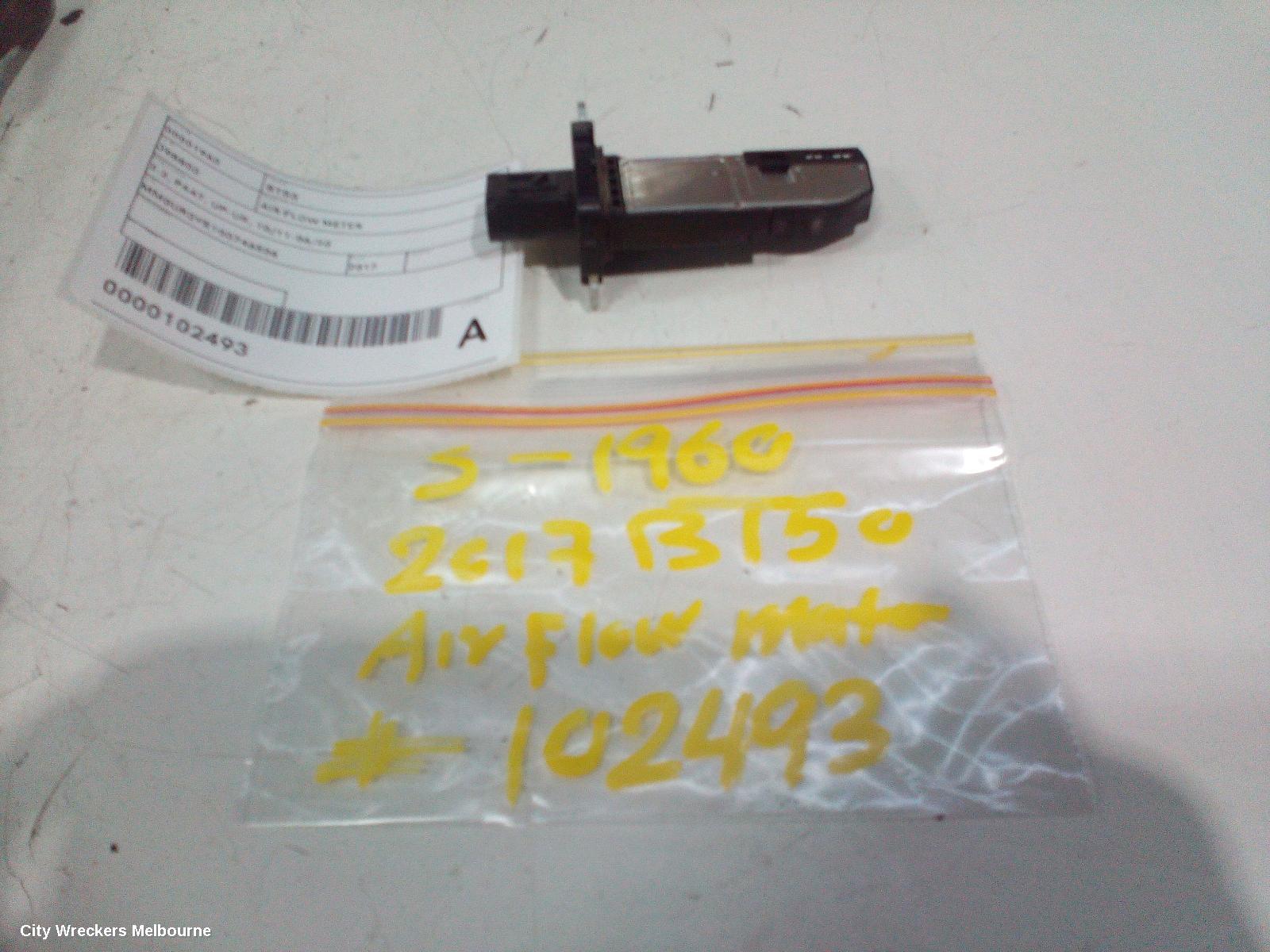 MAZDA BT50 AIR FLOW METER, 2.2, P4AT, UP-UR, 10/2011 - 06/2020 - Image 1