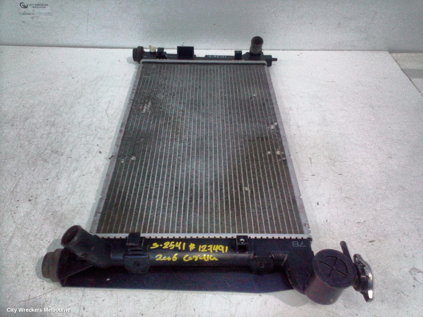 TOYOTA COROLLA RADIATOR, MANUAL, 1.8, PETROL, ZZE122, 1ZZ-FE, 12/2001 - 06/2007 - Image 2