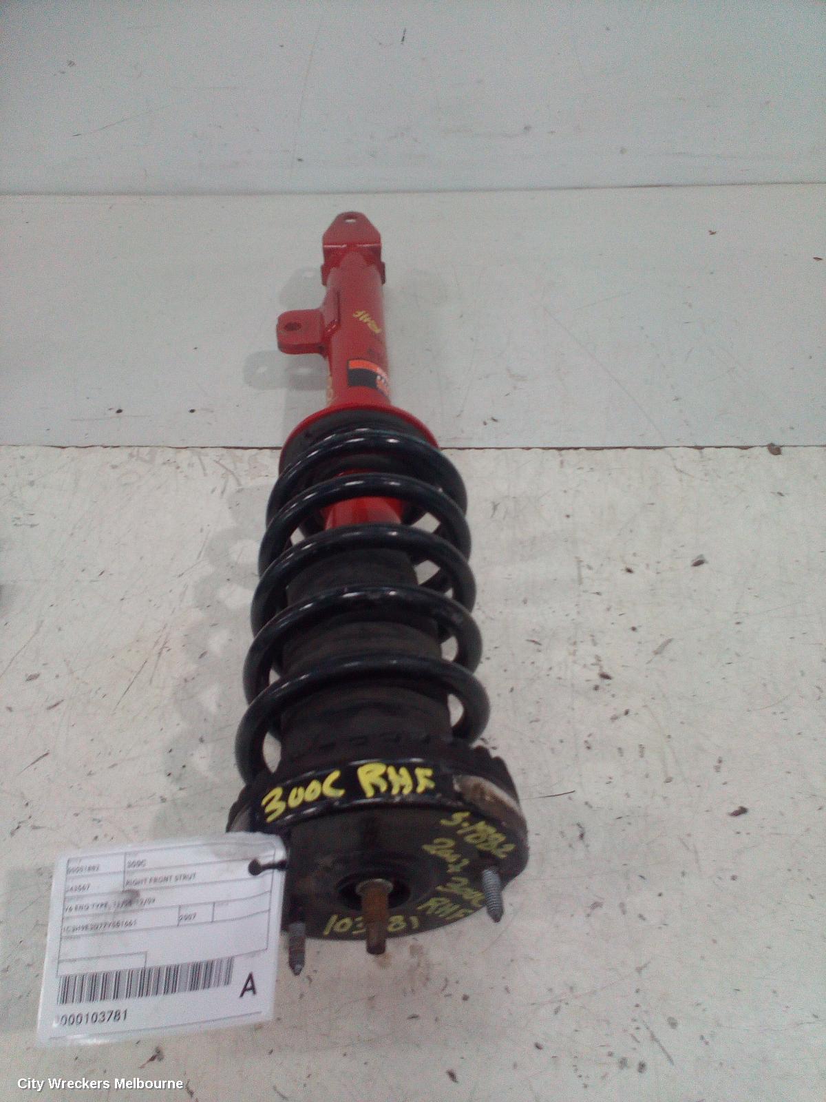 CHRYSLER 300C RIGHT FRONT STRUT, V6 ENG TYPE, 11/2005 - 12/2009 - Image 1