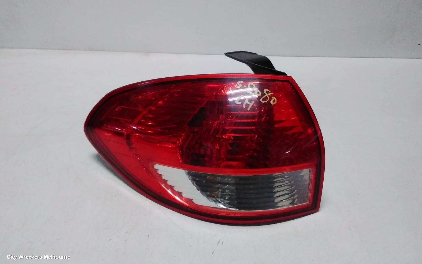 SUBARU TRIBECA LEFT TAILLIGHT, B9, IN BODY, 12/2007 - 01/2014 - Image 1