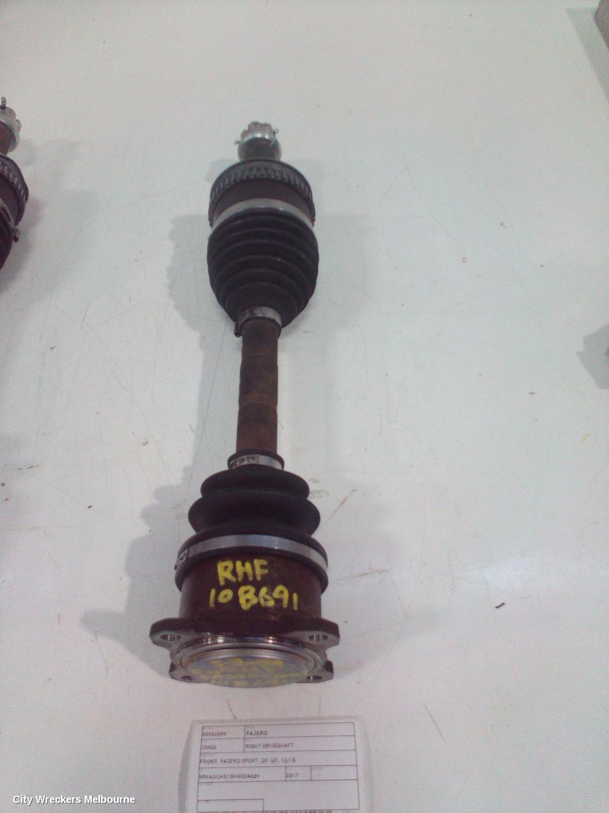 MITSUBISHI PAJERO RIGHT DRIVESHAFT, FRONT, PAJERO SPORT, QE-QF, 10/2015 ONWARDS - Image 2