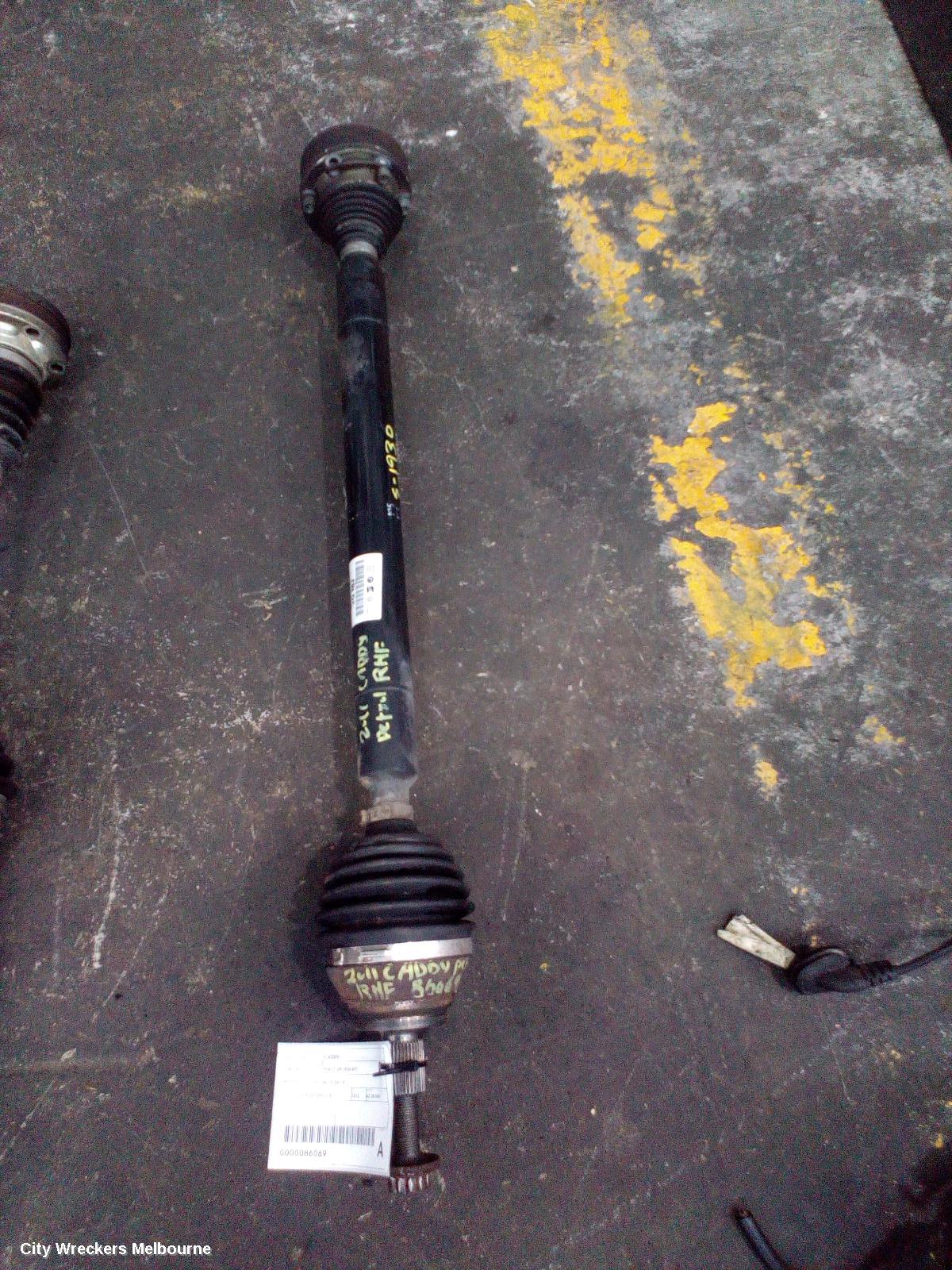 VOLKSWAGEN CADDY RIGHT DRIVESHAFT, PETROL, 1.2, 2K, 08/2010 - 06/2015 - Image 3