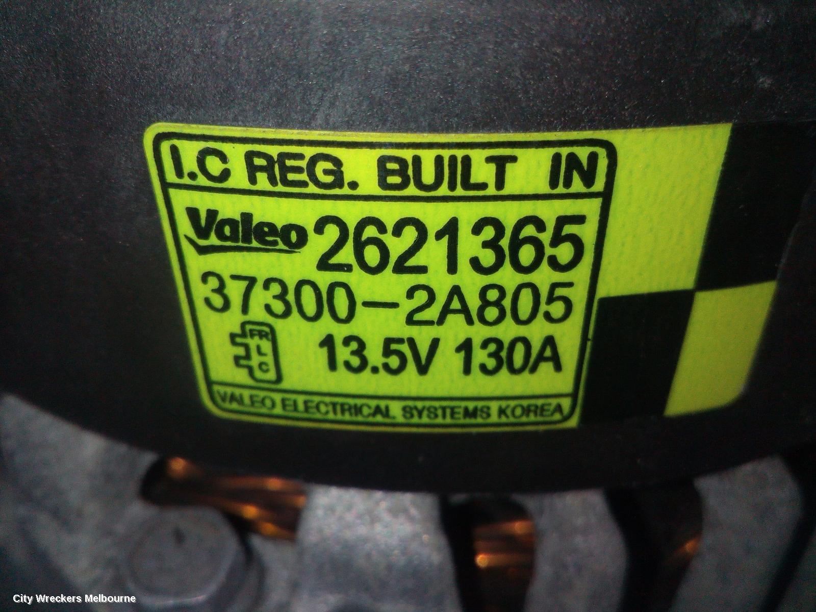 HYUNDAI I40 ALTERNATOR, DIESEL, 1.7, TURBO, VF, 09/2011 - 02/2015 - Image 3
