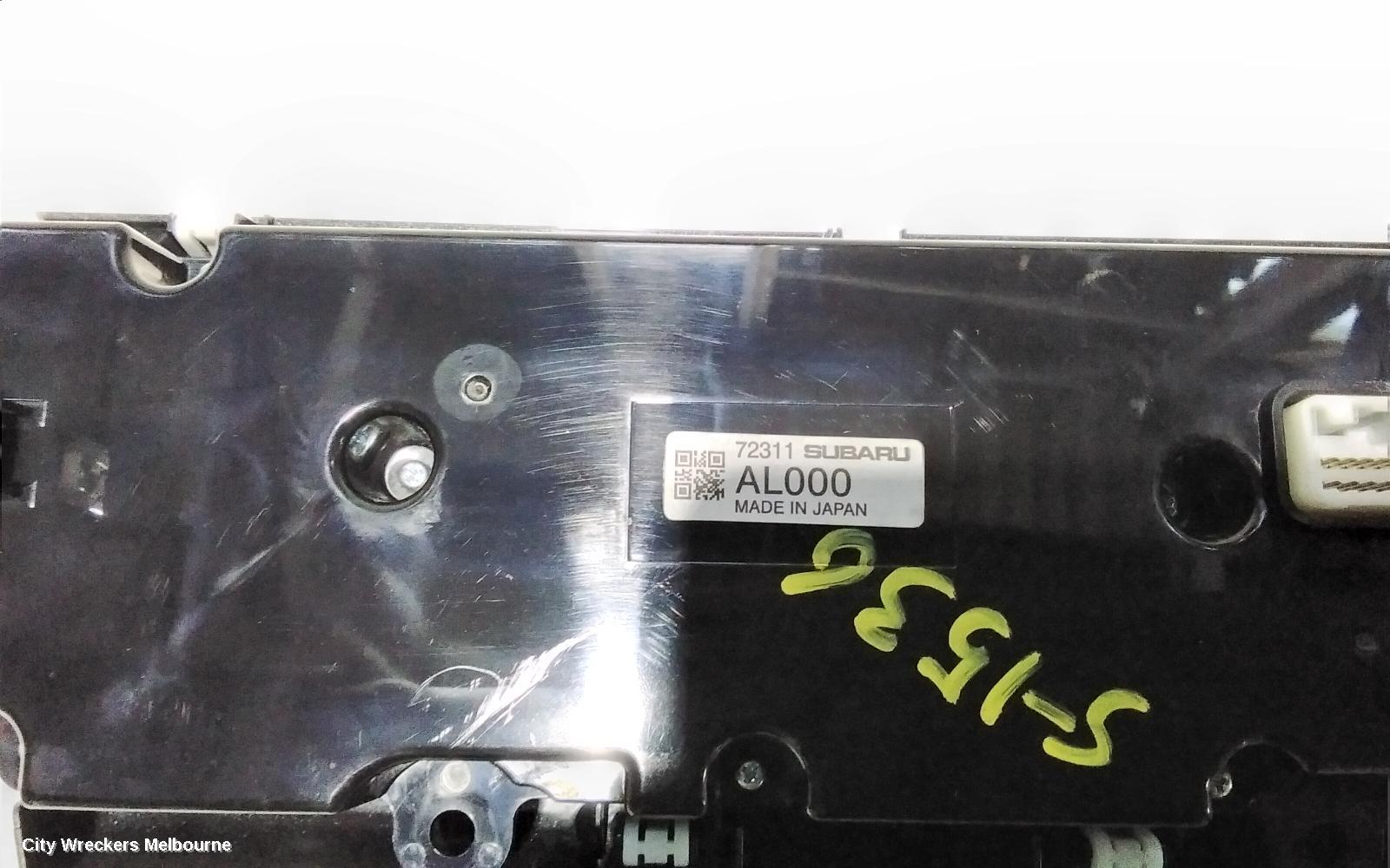 SUBARU LIBERTY HEATER/AC CONTROLS, 6TH GEN, CLIMATE CONTROL, NON HEATED SEAT TYPE, 08/2014 - 04/2021 - Image 3