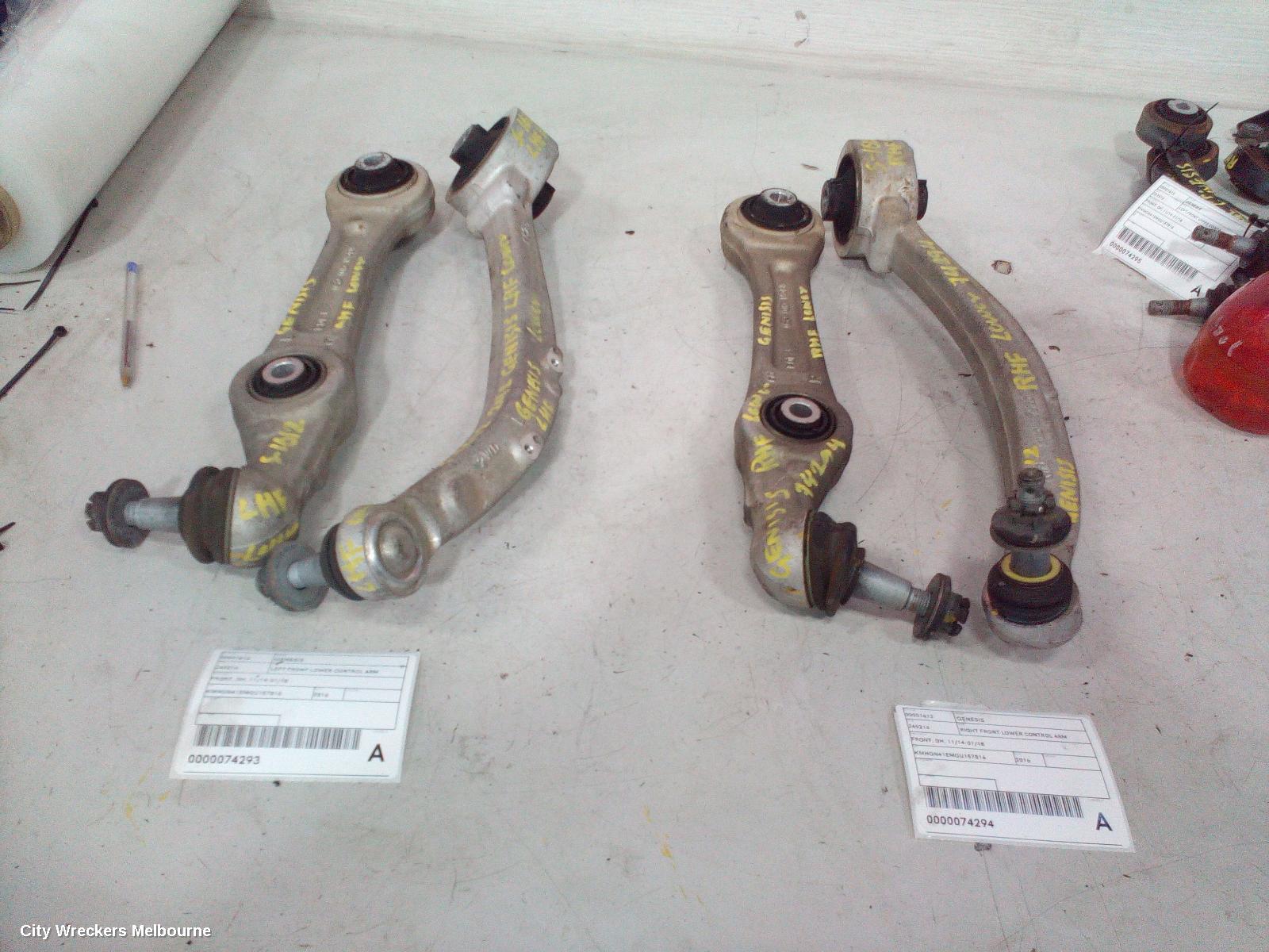HYUNDAI GENESIS RIGHT FRONT LOWER CONTROL ARM, FRONT, DH, 11/2014 - 01/2018 - Image 3