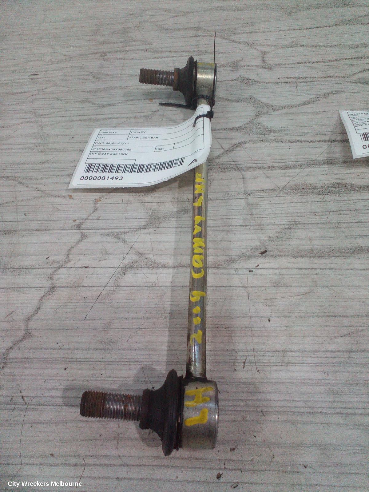 TOYOTA CAMRY STABILISER BAR, XV40, 06/2006 - 02/2012 - Image 1