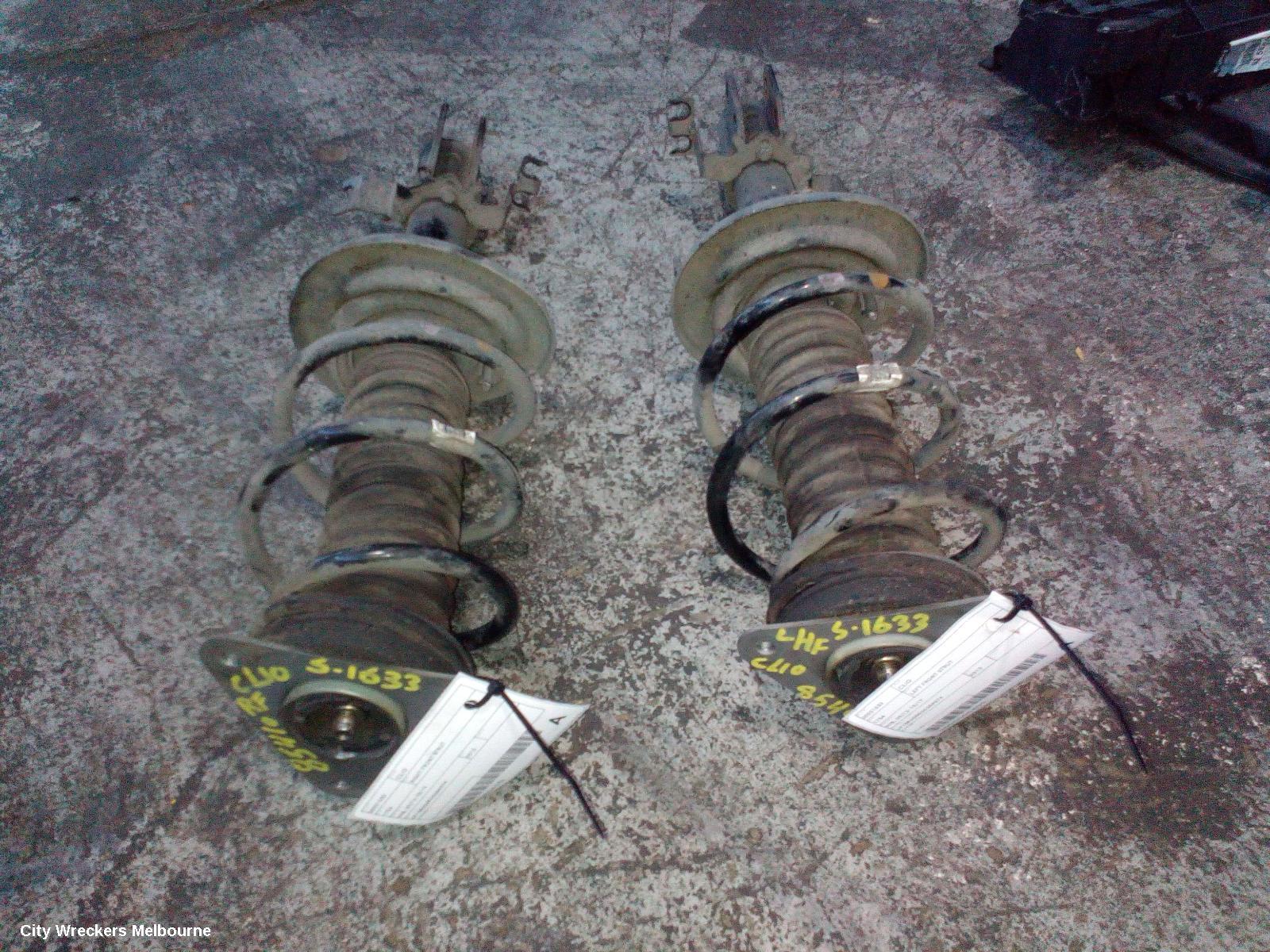 RENAULT CLIO LEFT FRONT STRUT, X98, NON RS TYPE, 09/2013 - 10/2019 - Image 2
