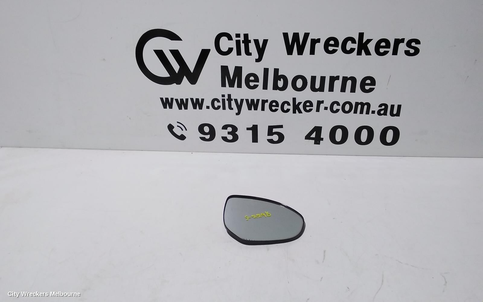MAZDA 3 RIGHT DOOR MIRROR, BL, NON POWER FOLD, NON INDICATOR TYPE, 04/2009 - 10/2013 - Image 1