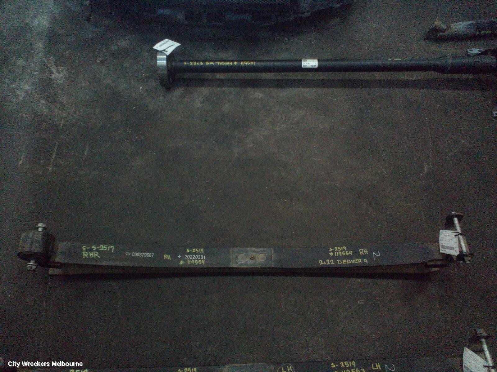 LDV DELIVER 9 REAR LEAF SPRING, RH SIDE, 07/2020 ONWARDS - Image 1