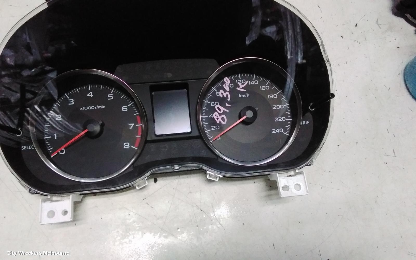 SUBARU IMPREZA INSTRUMENT CLUSTER, INSTRUMENT CLUSTER, AUTO T/M, NON TURBO, G4, 12/2011 - 08/2017 - Image 3