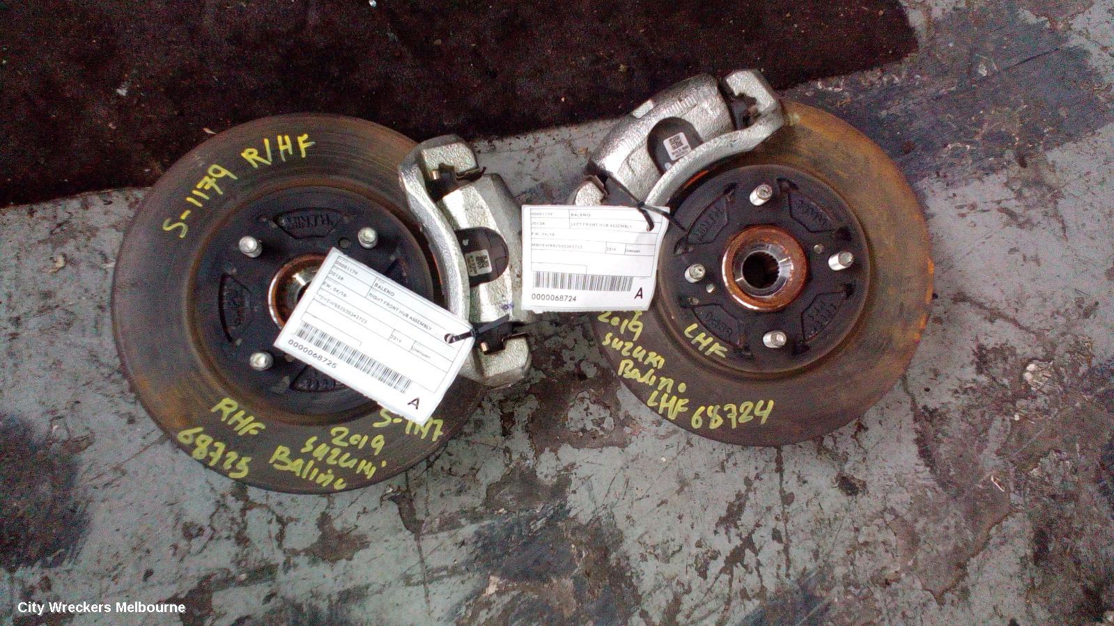 SUZUKI BALENO LEFT FRONT HUB ASSEMBLY, EW, 04/2016 - 12/2022 - Image 2