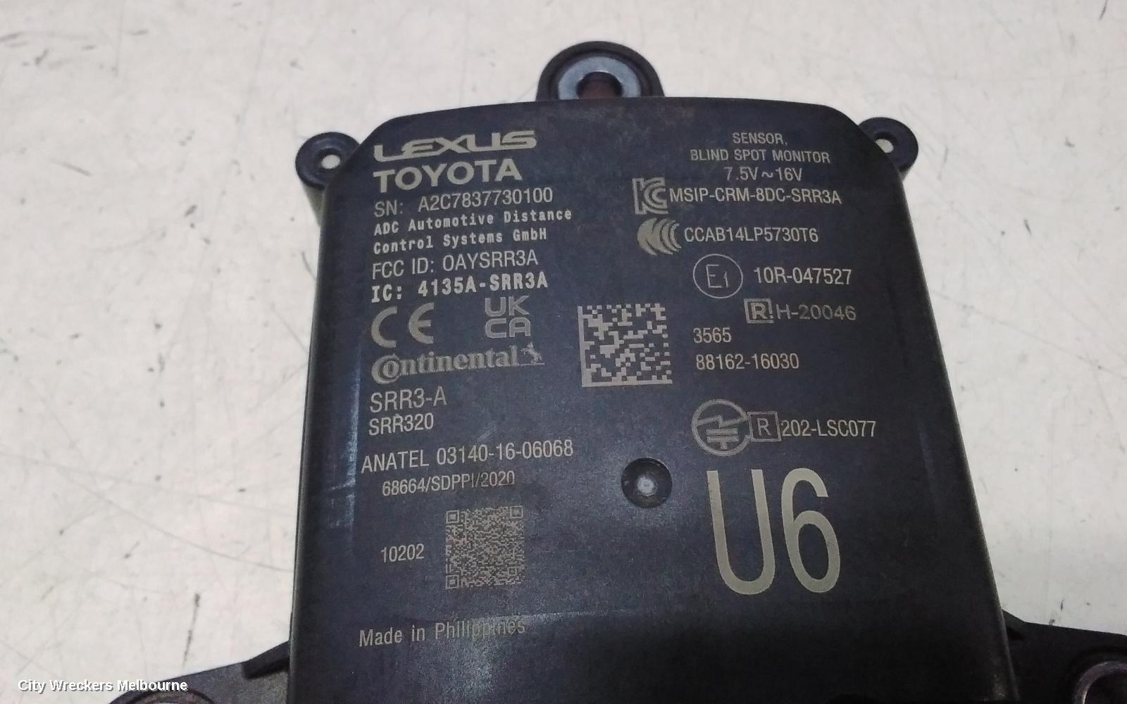 TOYOTA COROLLA CROSS REVERSE CAMERA, XG10, BLIND SPOT MONITOR SENSOR (RH REAR BEHIND BUMPER), 01/2022 ONWARDS - Image 3