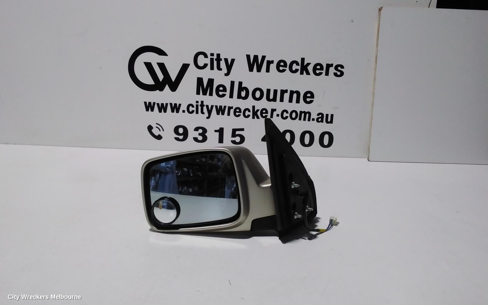 NISSAN XTRAIL LEFT DOOR MIRROR, T30, 3 WIRE TYPE, 10/2001 - 09/2007 - Image 1