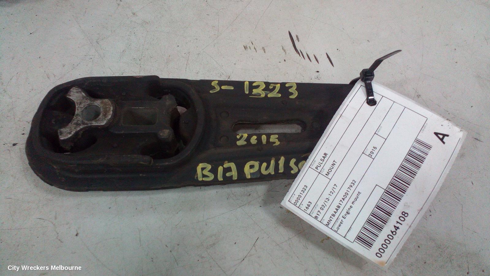 NISSAN PULSAR MOUNT, B17 02/2013 - 12/2017 - Image 1