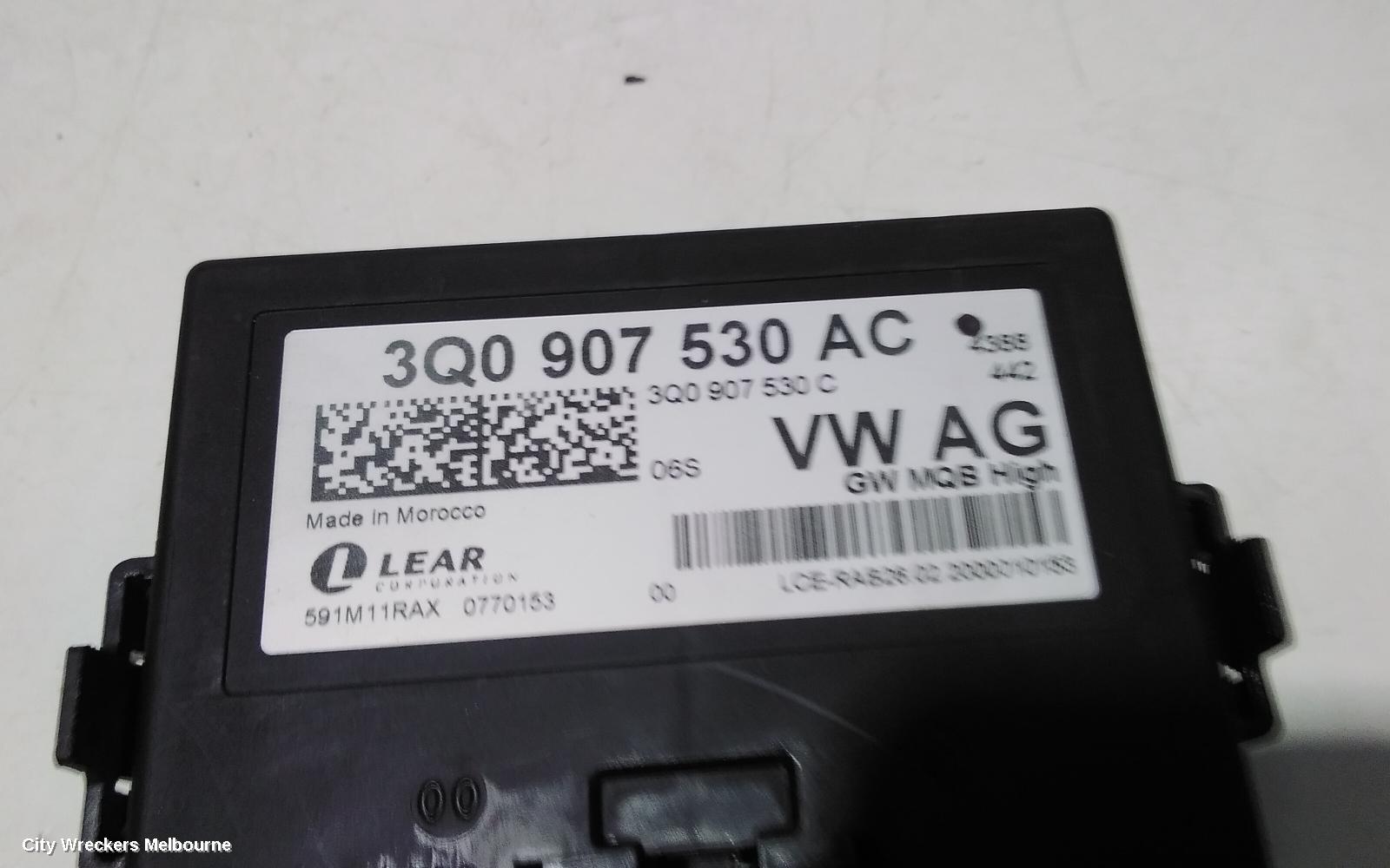 VOLKSWAGEN CRAFTER, SY1, 08/2017 ONWARDS, 3Q0 907 530 AC MQB HIGH CANBUS GATEWAY: 90964 - Image 2