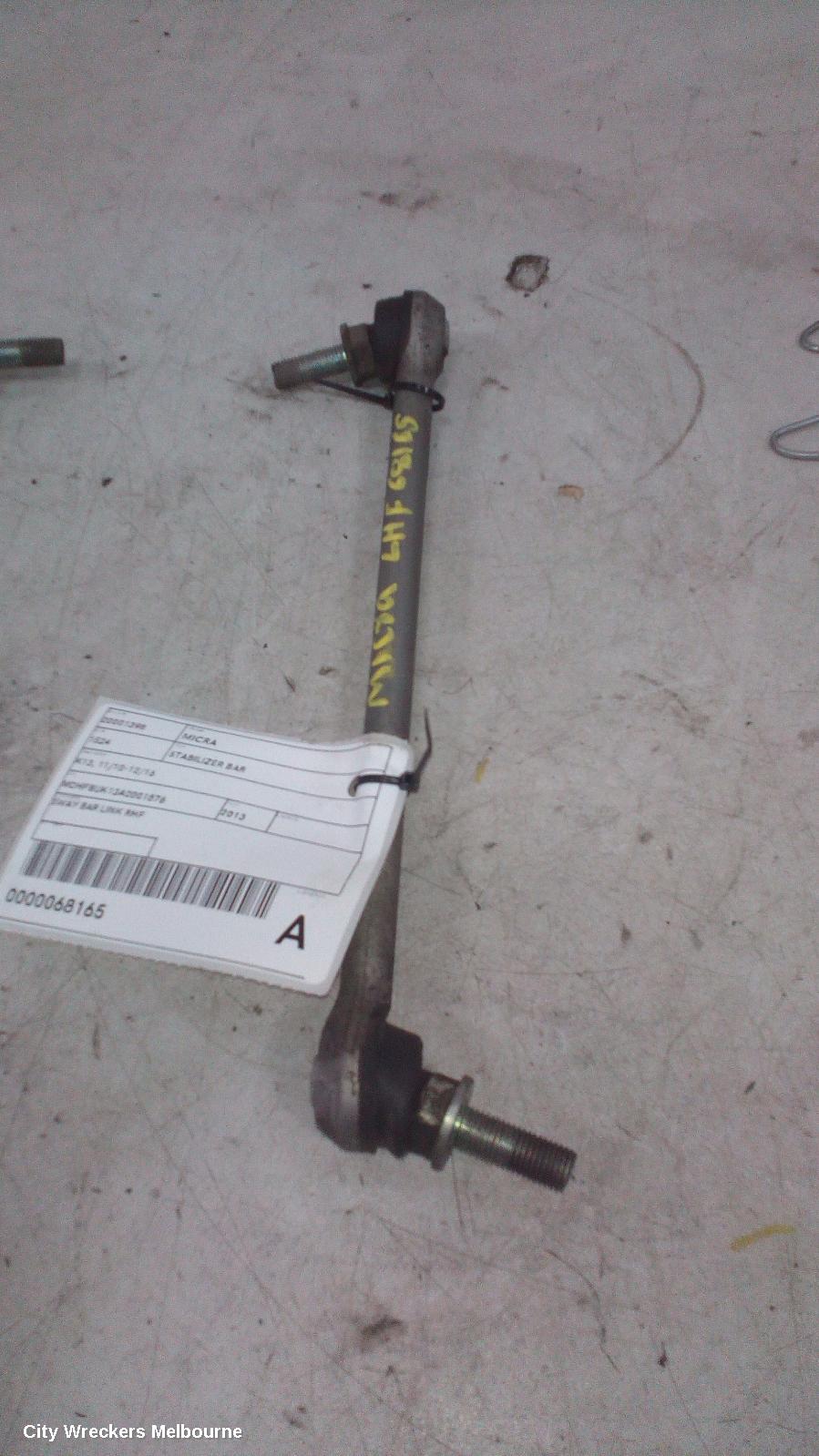 NISSAN MICRA STABILISER BAR, K13, 11/2010 - 12/2016 - Image 3